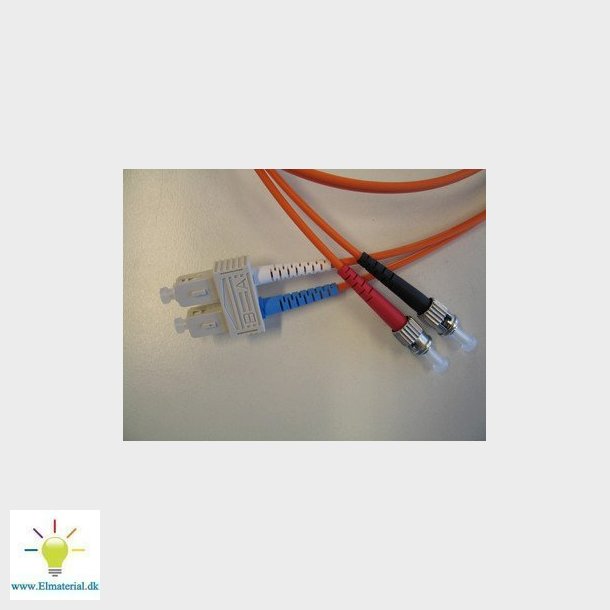 Patchkabel ST-SC DU 62,5 / 125 LSZH 1M