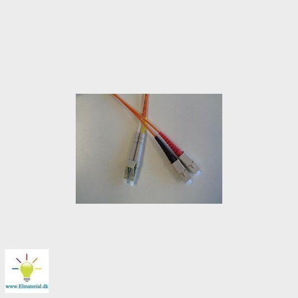 PATCH KABEL LC-SC Duplex 62,5 / 125 LSZH 2M