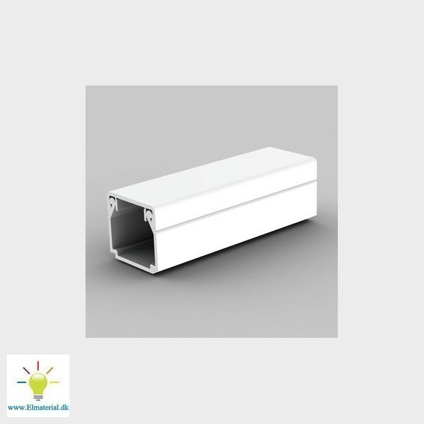 Unite kabelkanal LHD 17x17 hel kasse  70M (Hvid)