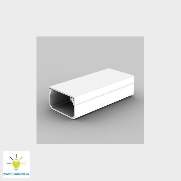 Unite kabelkanal LHD 25x15 hel kasse  50M (Hvid)