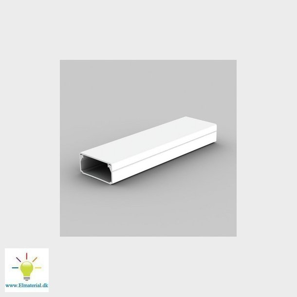 Unite kabelkanal LHD 32x15 hel kasse  88M (Hvid)