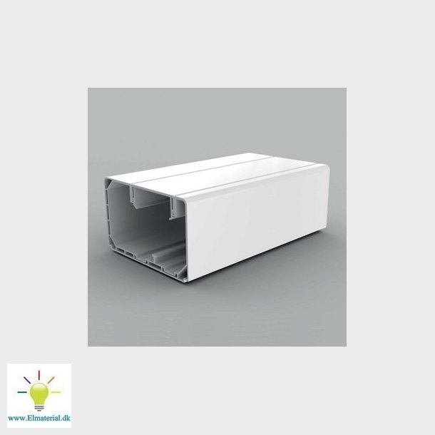 Unite kabelkanal PK 90x55 hel kasse = 12m  12M (Hvid)