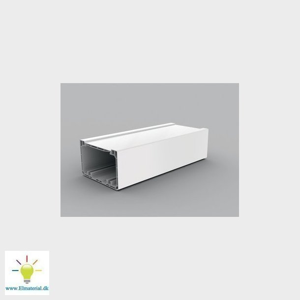 Unite kabelkanal PK 110x70 hel kasse  6M (Hvid)