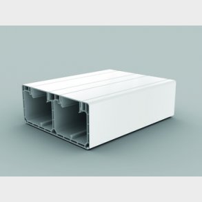 Unite kabelkanal PK 160x65 hel kasse  6M (Hvid)