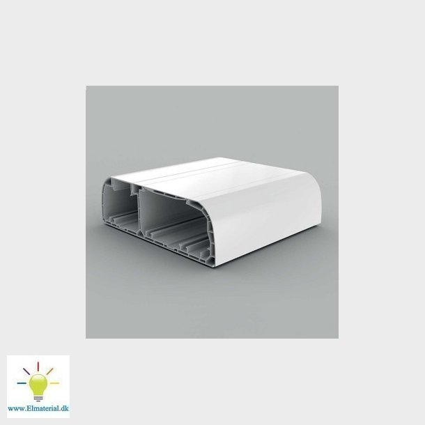 Unite kabelkanal PK 210x70 hel kasse  6M (Hvid)