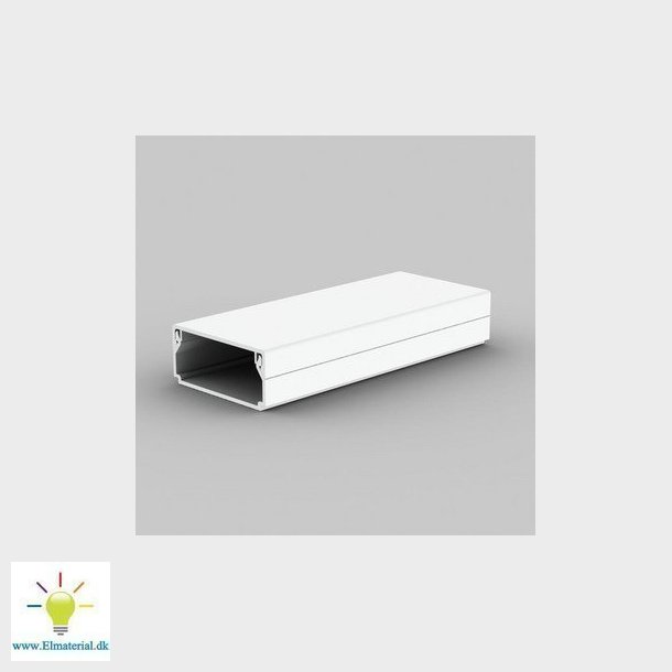 Unite kabelkanal LHD 40x20 hel kasse 24M (Hvid), HF LHD40X20 KS