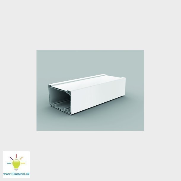 Unite kabelkanal PK 110x70 HF  hel kasse  6M (Hvid)