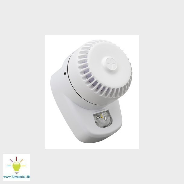 Sirene/flash hvid vgmontering 102Db IP65, ROLP-LX-W