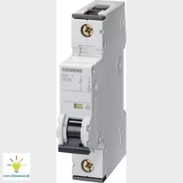 Automatsikring C 63A 1P 10Ka