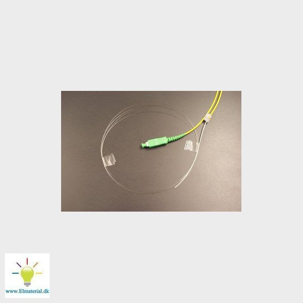 SC/APC pigtail G657A 16M+2M simplex