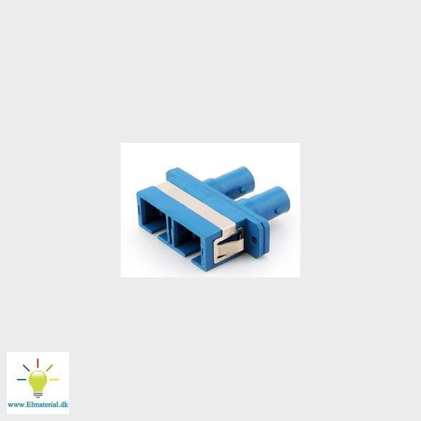 SC-ST samleled hybrid duplex OS2 bl