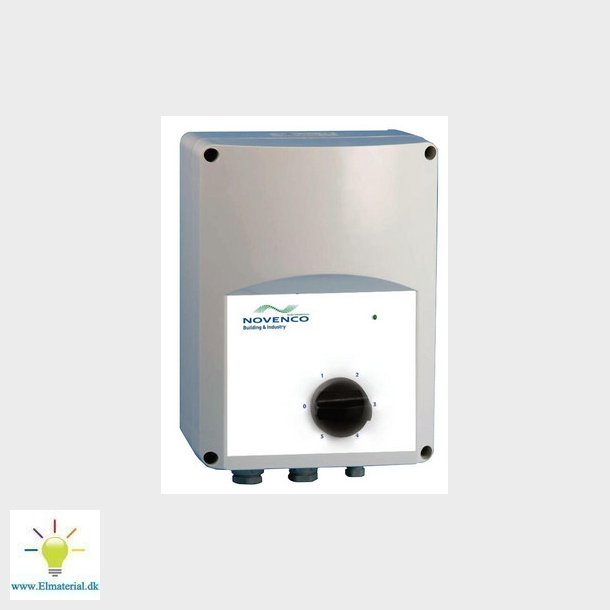Novenco regulator 5-trin med afbr 1,5A