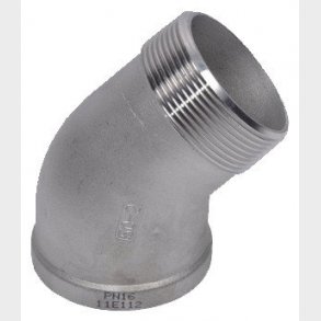 Vinkel 45&deg; M/N syrefast 1