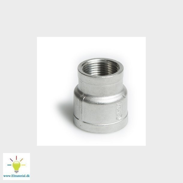 Formmuffe syrefast 1/4x1/8 AISI316/CF8M