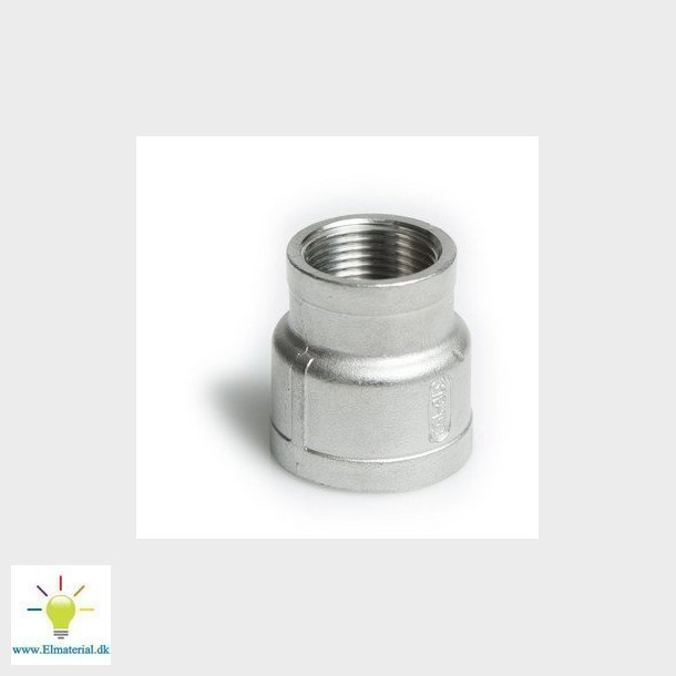 Formmuffe syrefast 2x11/2 AISI316/CF8M