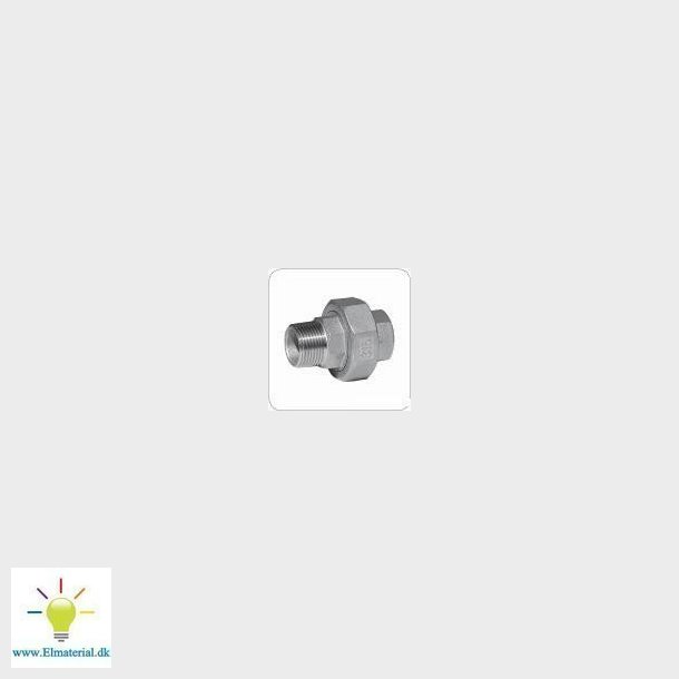 Union flad pakning syrefast 1/2 muffe/nippel AISI316/CF8M