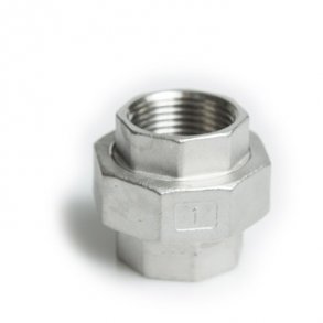 Union syrefast 1/4 muffe/muffe AISI316/CF8M