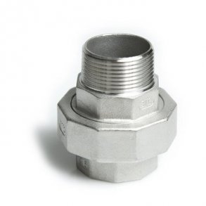 Union syrefast 2 muffe/nippel AISI316/CF8M