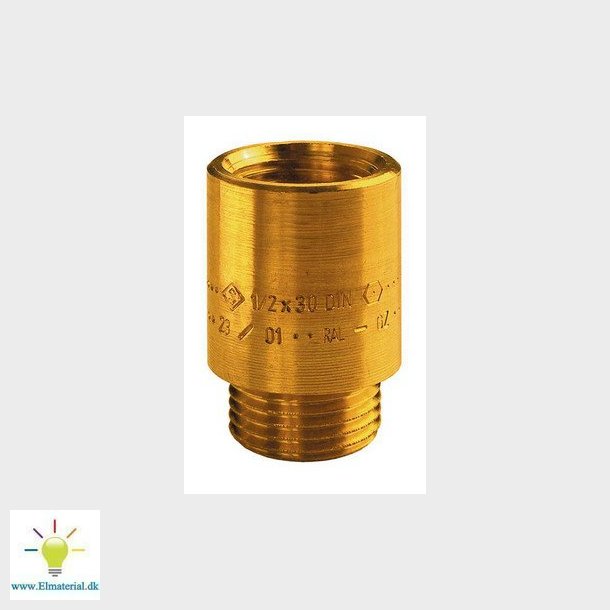 Unite haneforlnger 40 mm x 34" messing