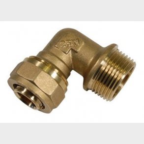 Unite vinkel kompression 90&deg; PN6 20 mm x 12