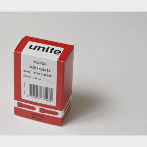 Unite plugs LM rd 5,5X32 10pk =1000 stk