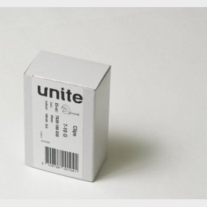 Unite clips LM 8-12G sm 30 10PK=1000 stk