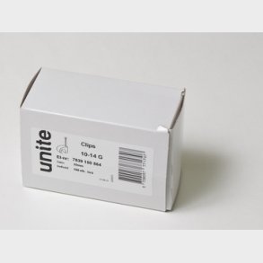 Unite clips LM 14-20G sm 45 10pk=1000 stk