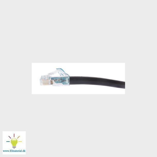 Patchkabel K6A 360GS10E LSZH sort 6ft. / 1,83m