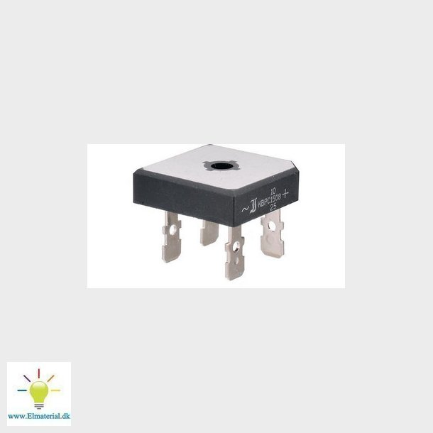 Ensretterbroer 600 V 25 A QUAD-28.6