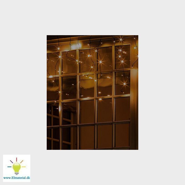 Top-Line Iskrystal startst 100 LED varm hvid 36V - 2020-model