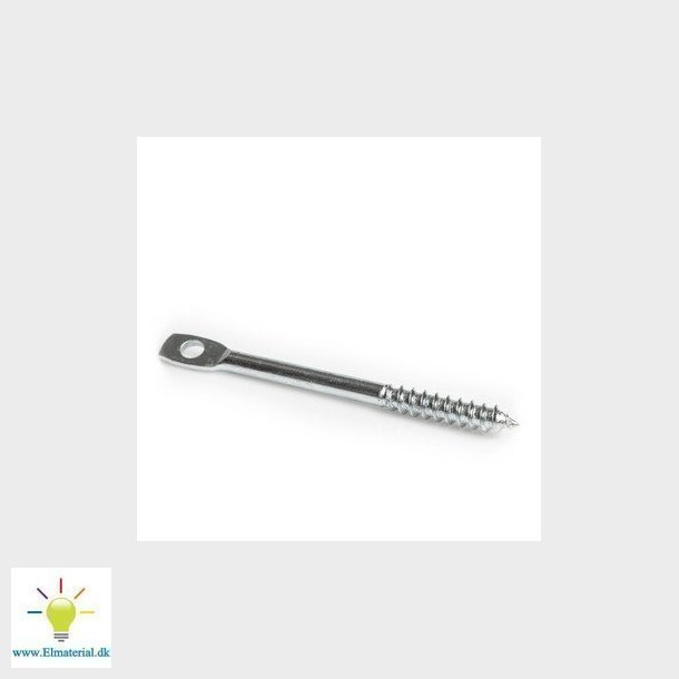 jeskrue galvaniseret 6X75 mm