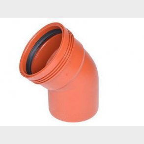 160x45&deg; b�jning Wafix PP r�d