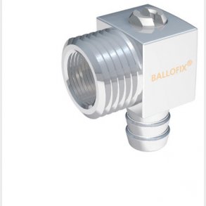 Radiatoraftap ballofix med afsp�rring 1/2