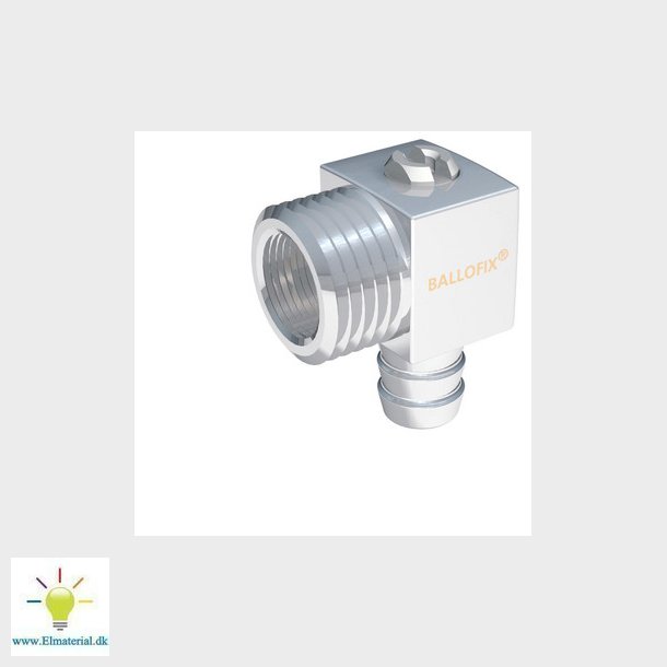 Radiatoraftap ballofix med afsprring 1/2