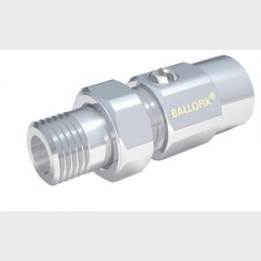 Radiatorforskruning med afsp�rring ligel�bende 1/2