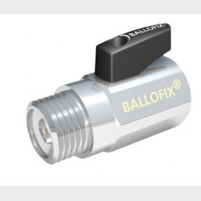 Ballofix med h�ndtag + kontra muffe/nippel 1/2