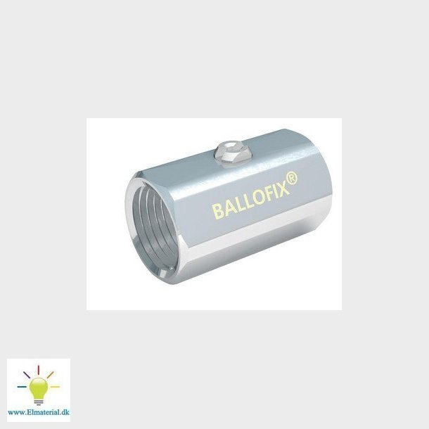 Ballofix uden hndtag muffe/muffe 1/2