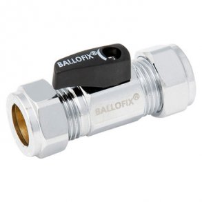 Ballofix med h�ndtag klemmering kobling 10X15 mm