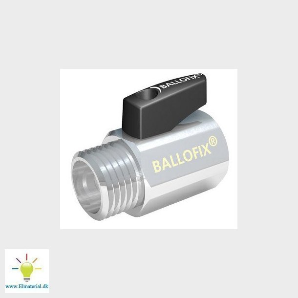 Ballofix med hndtag muffe/nippel 3/4