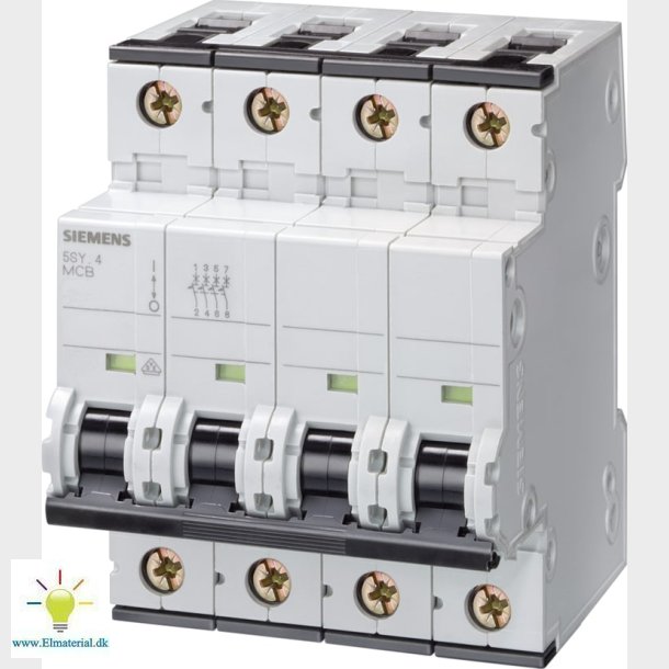 Automatsikring C 40A 3P+N 10Ka