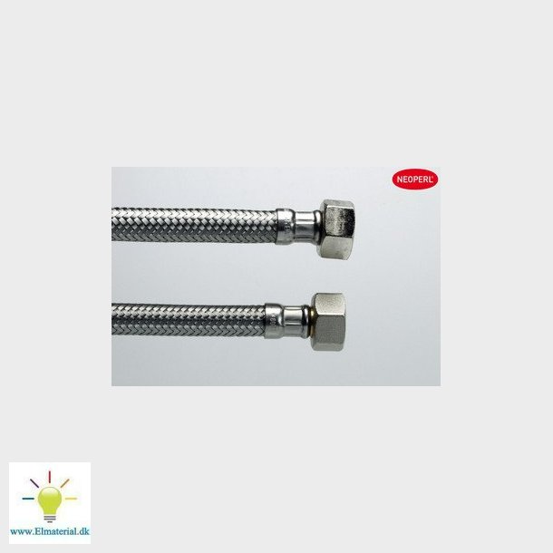 Neoperl tilslutningsslange 1/2X1/2 400 mm rustfri flet