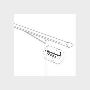 Papirholder til VALUE toiletst�tte