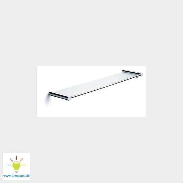 Pressalit glashylde 13,5 x 58,8 cm poleret