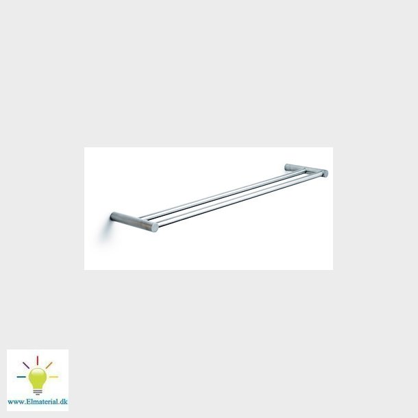 Pressalit hndkldestang 120x600 mm dobbelt rustfrit stl