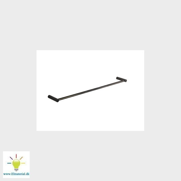 Pressalit hndkldestang enkelt sort krom