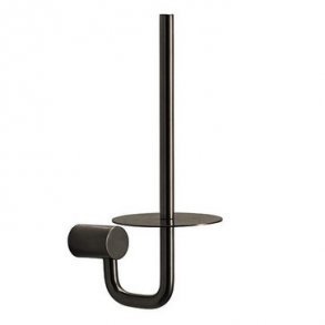 Pressalit reservepapirholder sort krom