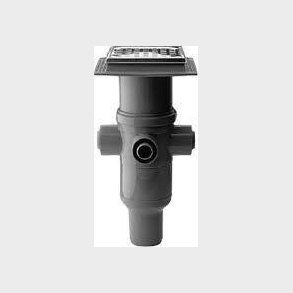 Afl�bssk�l Jo-flex 75 mm med rustfri rist