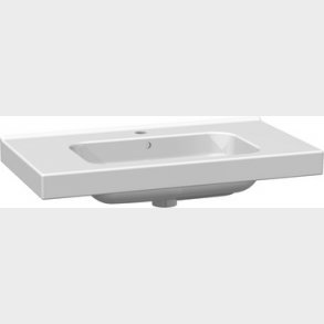 Dansani Menuet vask 81 cm porcel�n hvid