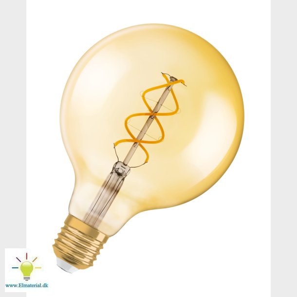 1906 Globe Spiral 5W E27 Guld