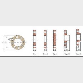 Blindfläns S235JRG2 PN16 DN100 / 114,3